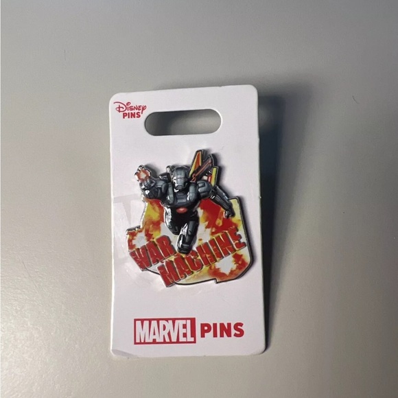 Disney Other - Disney Marvel War Machine Pin - Silver and Red